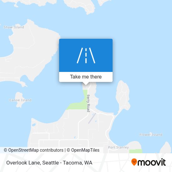 Mapa de Overlook Lane