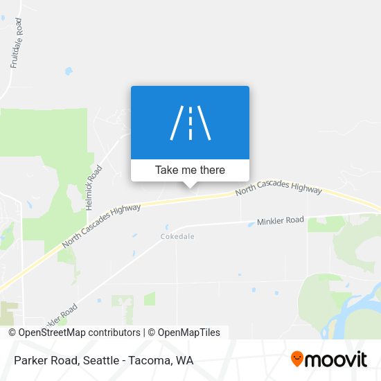 Parker Road map