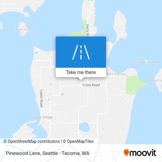 Mapa de Pinewood Lane