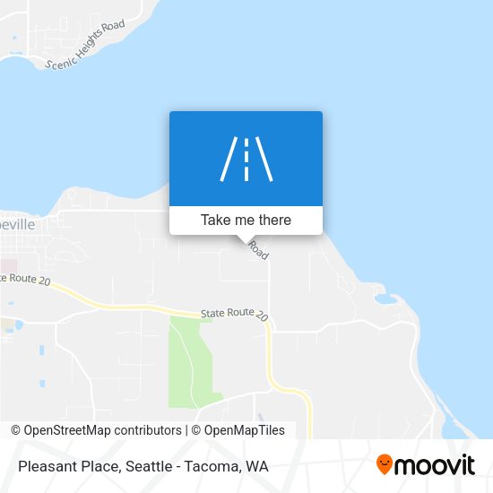 Pleasant Place map