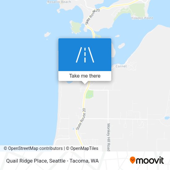 Mapa de Quail Ridge Place