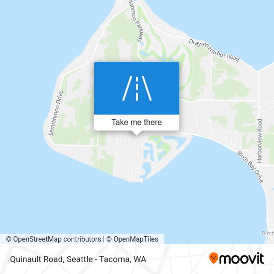 Quinault Road map