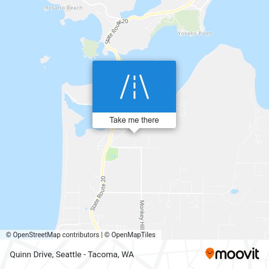 Mapa de Quinn Drive