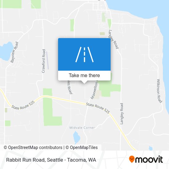 Rabbit Run Road map