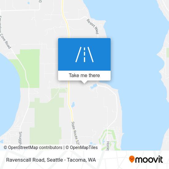Ravenscall Road map