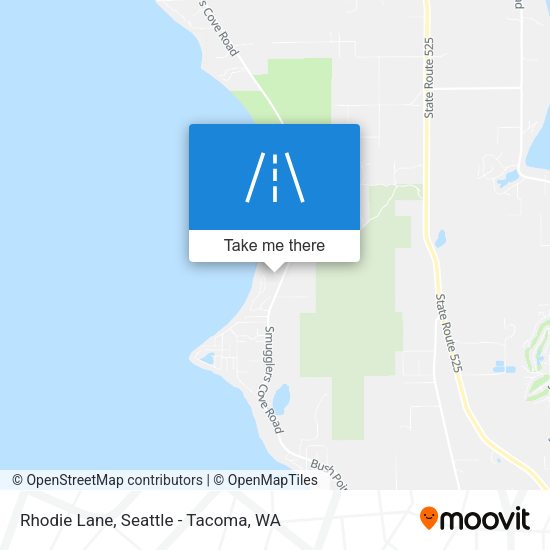 Mapa de Rhodie Lane