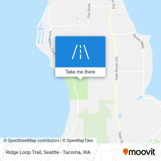 Ridge Loop Trail map