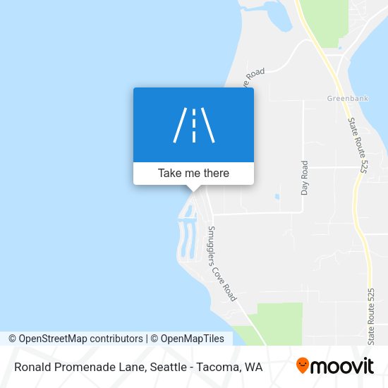 Ronald Promenade Lane map