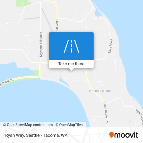Ryan Way map