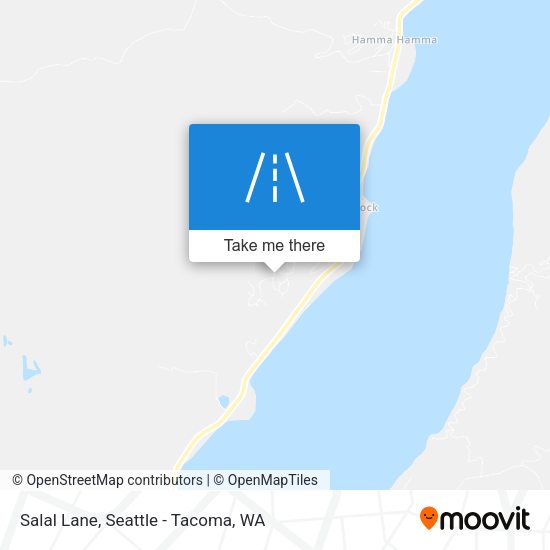 Salal Lane map