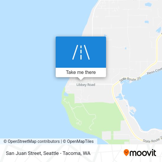 San Juan Street map