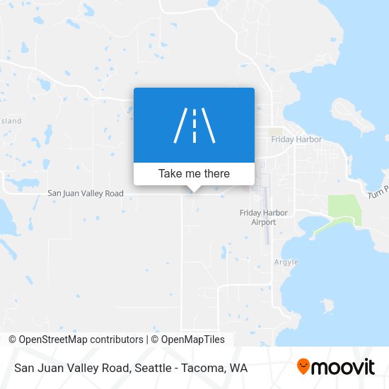 Mapa de San Juan Valley Road