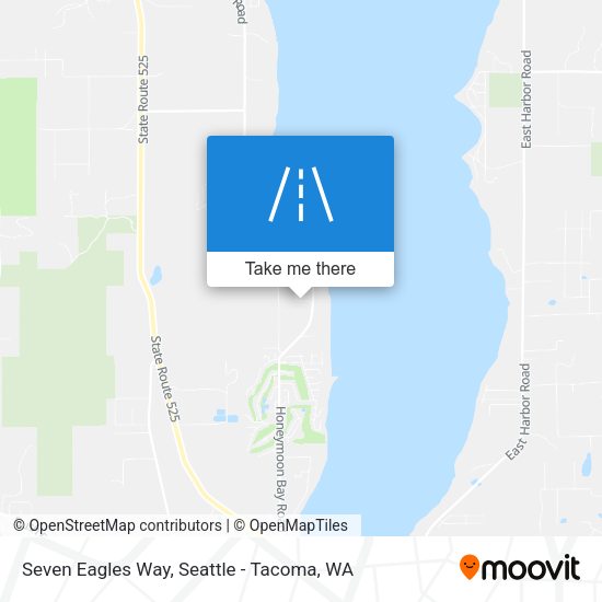 Seven Eagles Way map