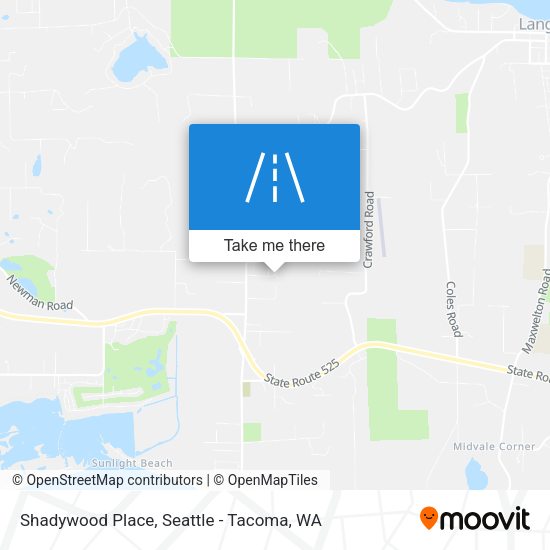 Mapa de Shadywood Place