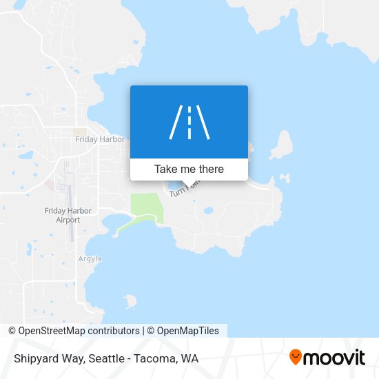Shipyard Way map
