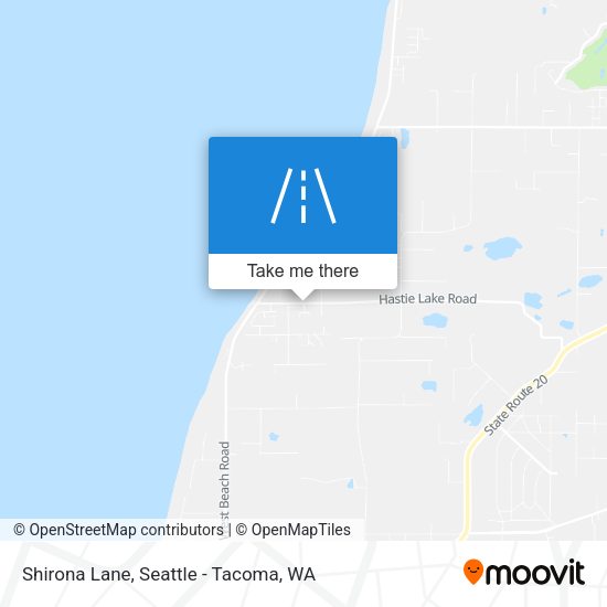 Shirona Lane map