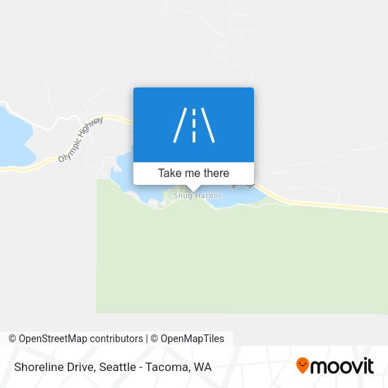 Shoreline Drive map