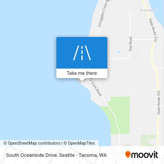 South Oceanside Drive map