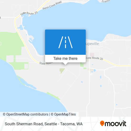 South Sherman Road map