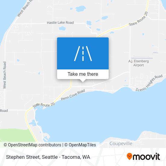 Stephen Street map