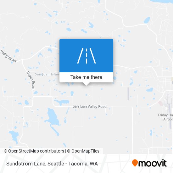 Mapa de Sundstrom Lane