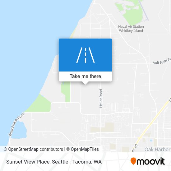 Mapa de Sunset View Place
