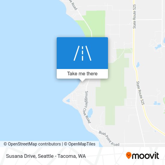 Susana Drive map