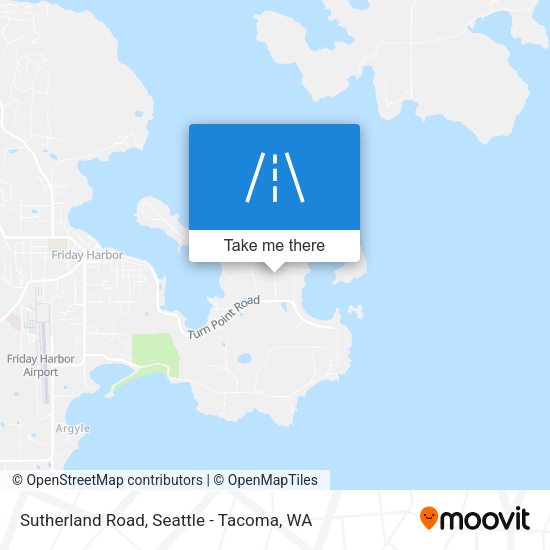 Mapa de Sutherland Road