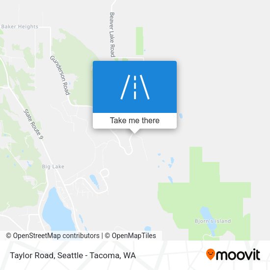 Mapa de Taylor Road