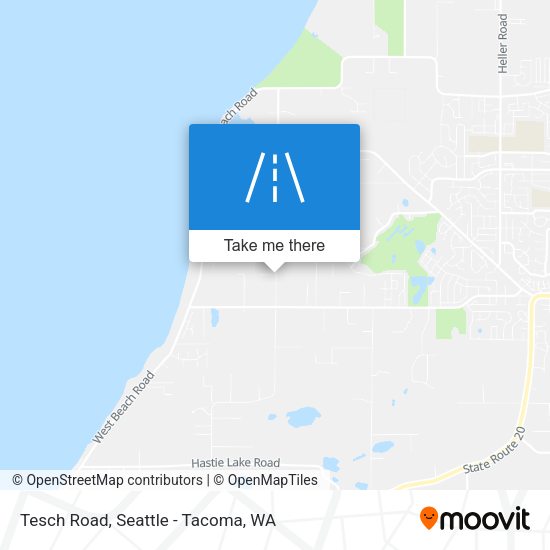 Mapa de Tesch Road