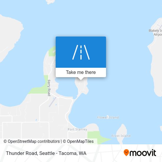 Thunder Road map
