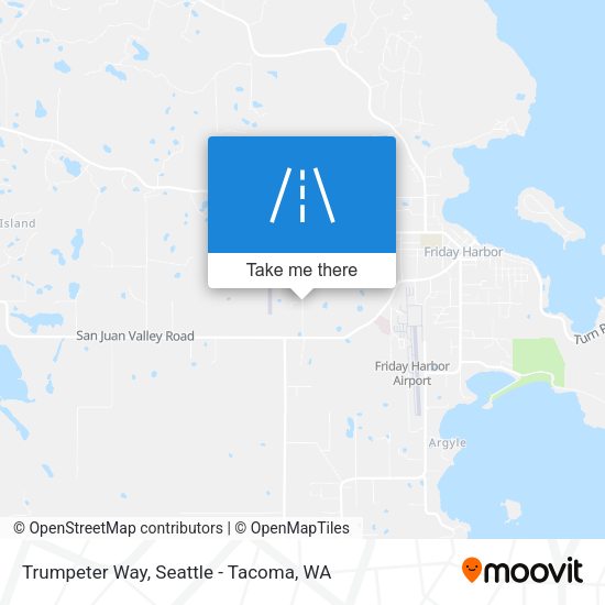 Trumpeter Way map