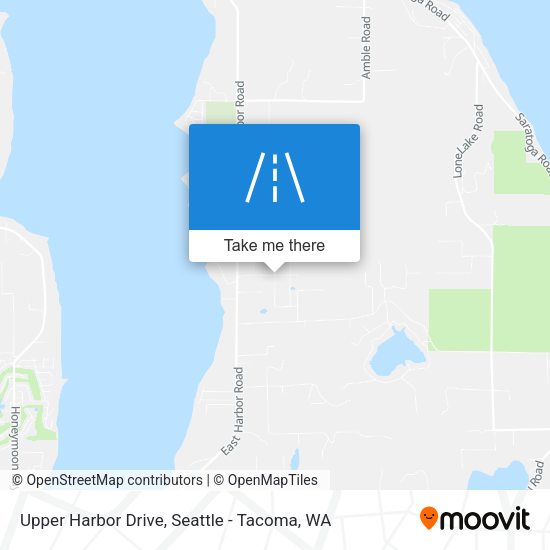 Upper Harbor Drive map