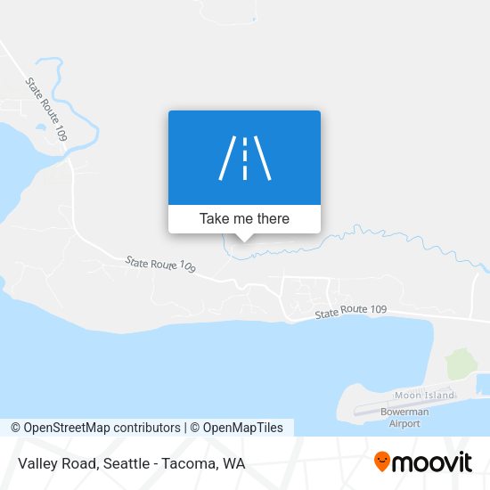 Mapa de Valley Road