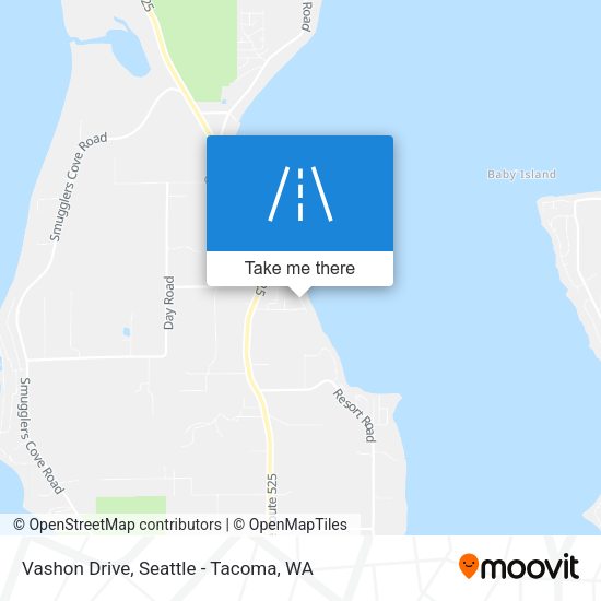 Mapa de Vashon Drive