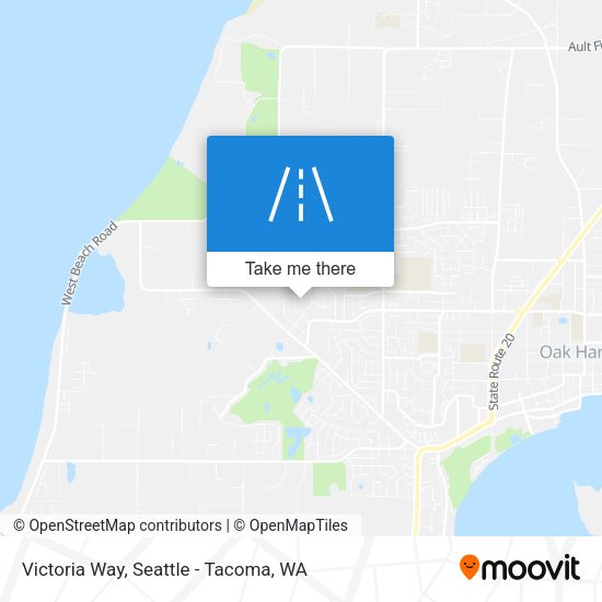 Victoria Way map