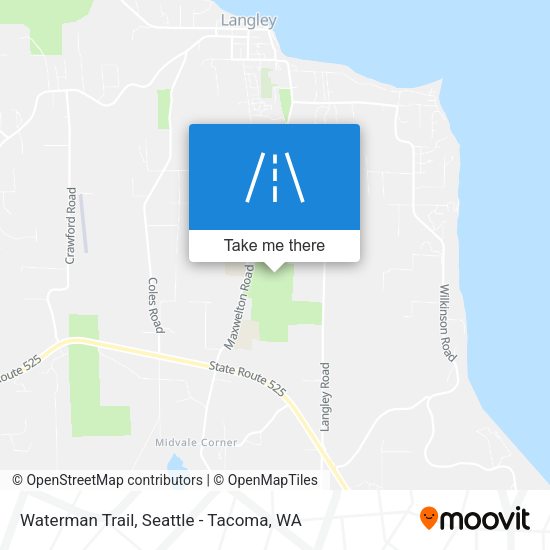 Mapa de Waterman Trail