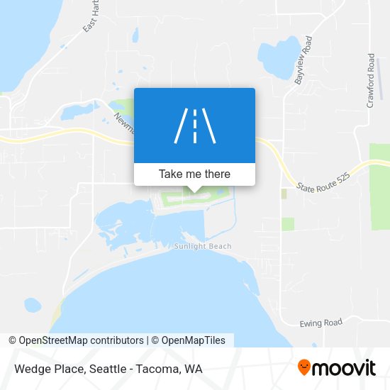 Mapa de Wedge Place