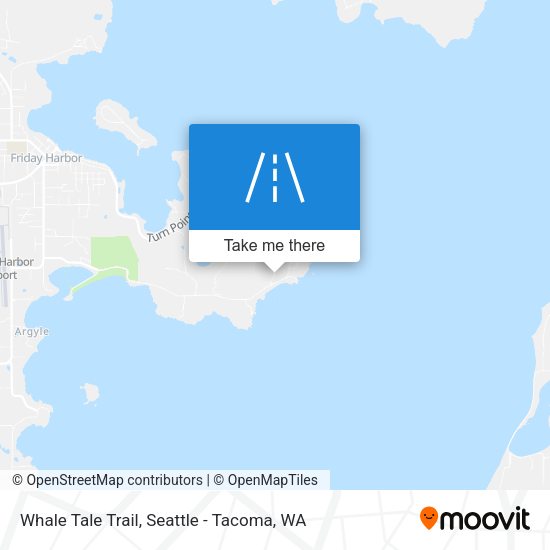 Whale Tale Trail map