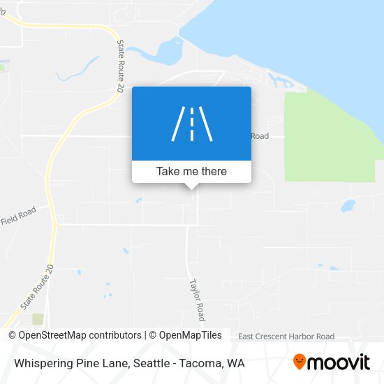 Mapa de Whispering Pine Lane