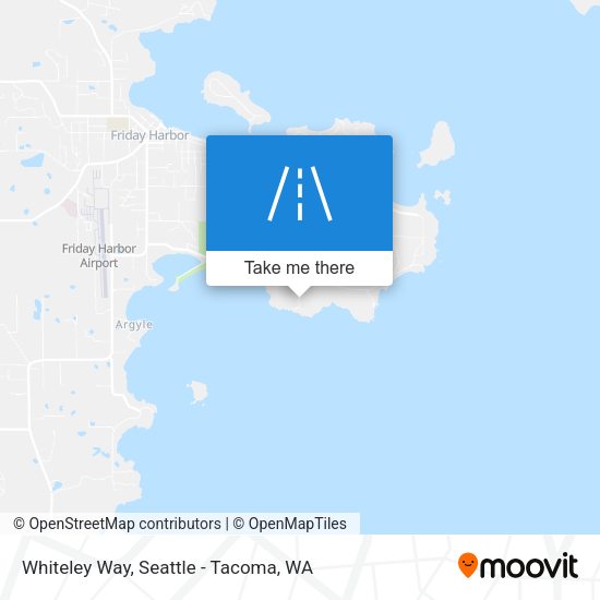 Whiteley Way map