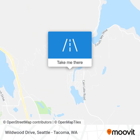 Mapa de Wildwood Drive