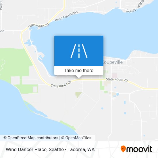 Wind Dancer Place map