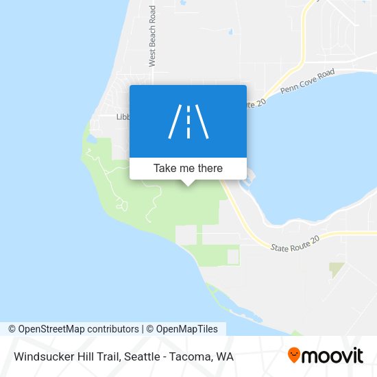 Windsucker Hill Trail map