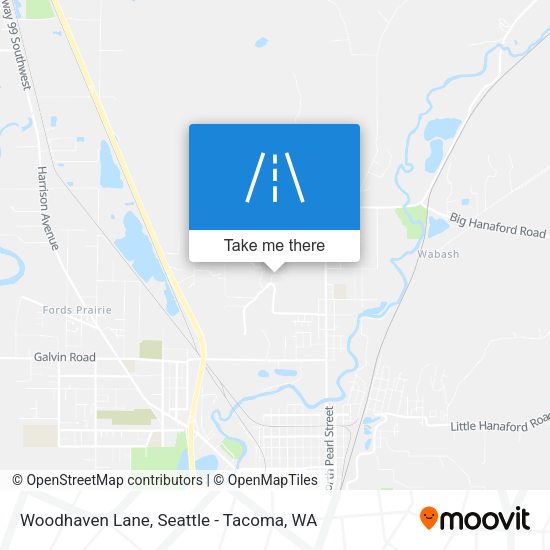 Mapa de Woodhaven Lane