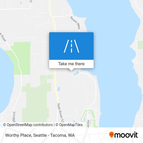 Mapa de Worthy Place