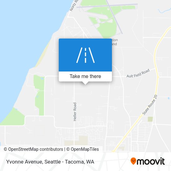 Mapa de Yvonne Avenue