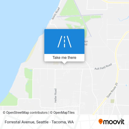 Mapa de Forrestal Avenue