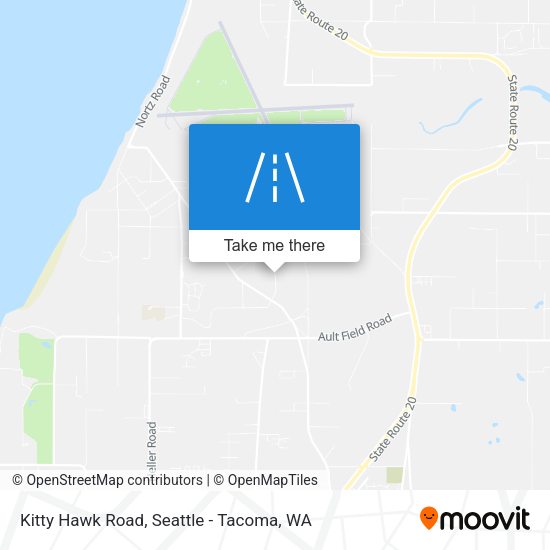 Mapa de Kitty Hawk Road