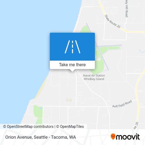 Orion Avenue map